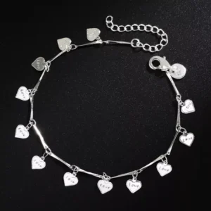 Bransoletka love serce srebro 925 prezent
